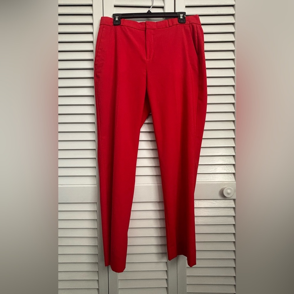 Banana Republic Bright Red Women’s Dress Pants